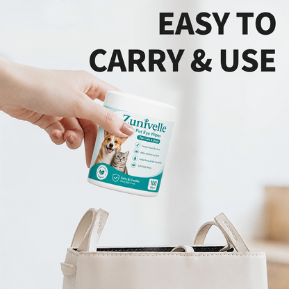 Wipe Away the Crust, Gunk & Rusty Tear-Stain Look.