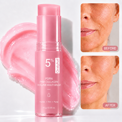 (🔥LAST DAY B2G1 FREE)Oralyhzf Korean PDRN Pink Collagen Volume Multi Balm
