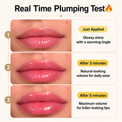 Oralyhzf 💖 spicy Lip Plumper — Fuller-Looking Lip Plumper Gloss